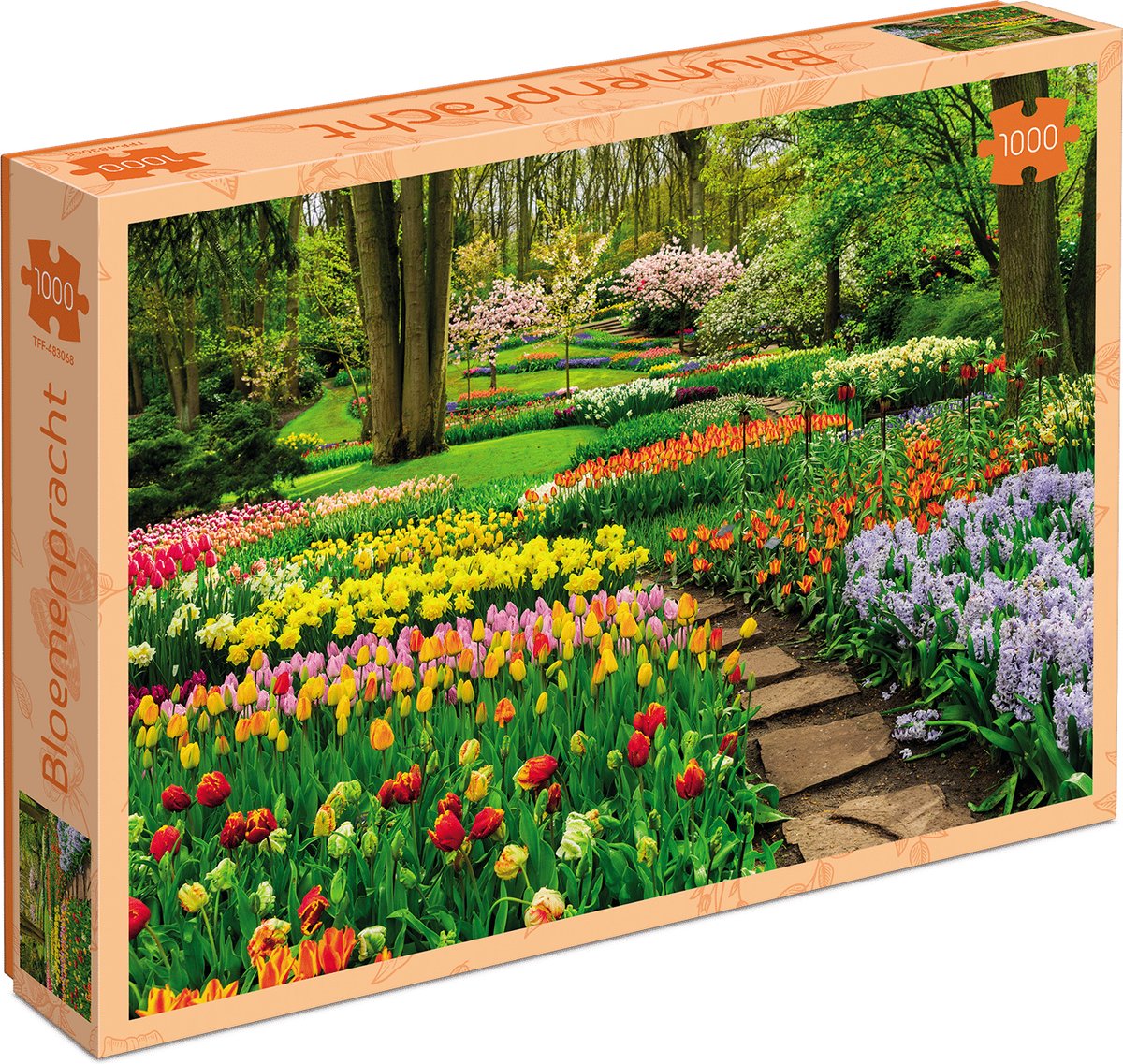 Bloemenpracht - Legpuzzel (1000 stukjes) - Tuckers Fun Factory